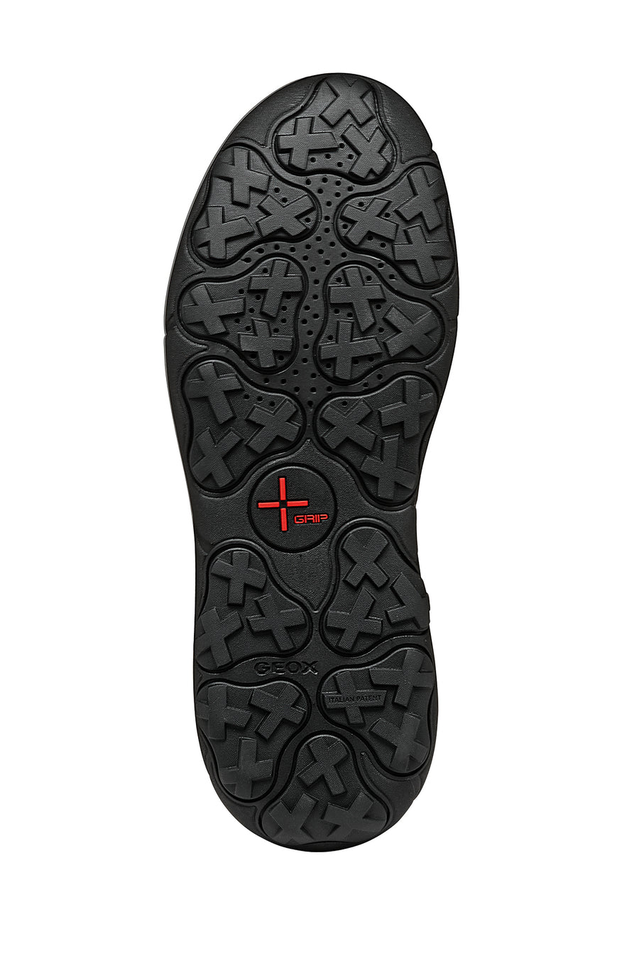 Geox Men Black U Nebula+Grip B Abx B - Le+Gbk Lace Leather Outdoor Boot
