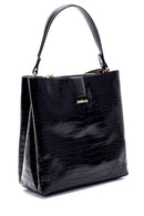 Women's Crocodile Patterned Shoulder Bag | Derimod