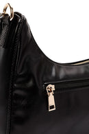 Woman Black Double-Strap Shoulder Bag | Derimod