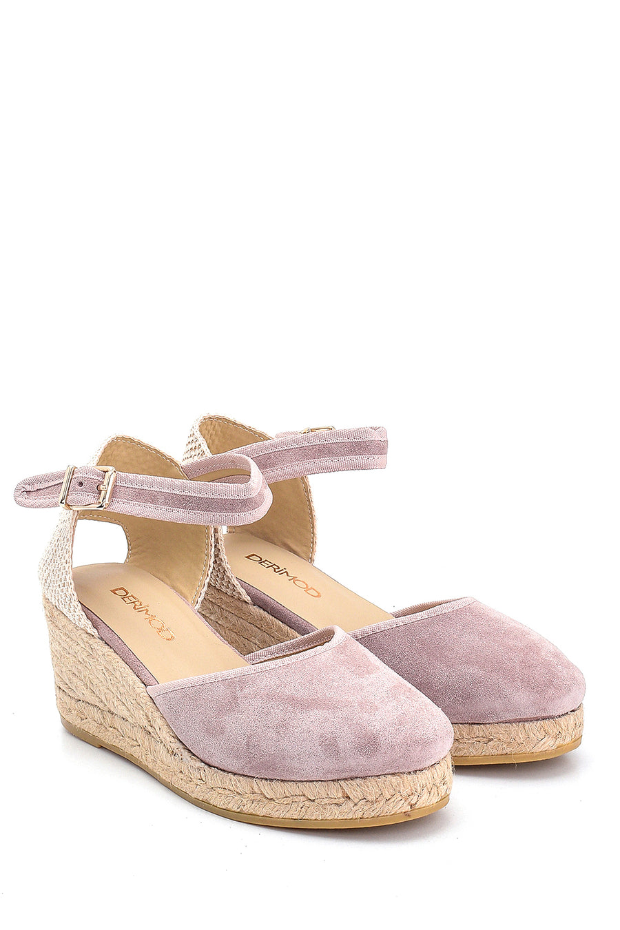 Women's Wedge Heels Suede Espadrilles