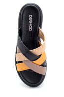 Women's Leather Slippers | Derimod