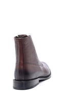 Men's Leather Lacing Detailed Classic Boots | Derimod