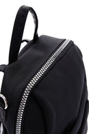 Women's Black Long Strap Backpack | Derimod