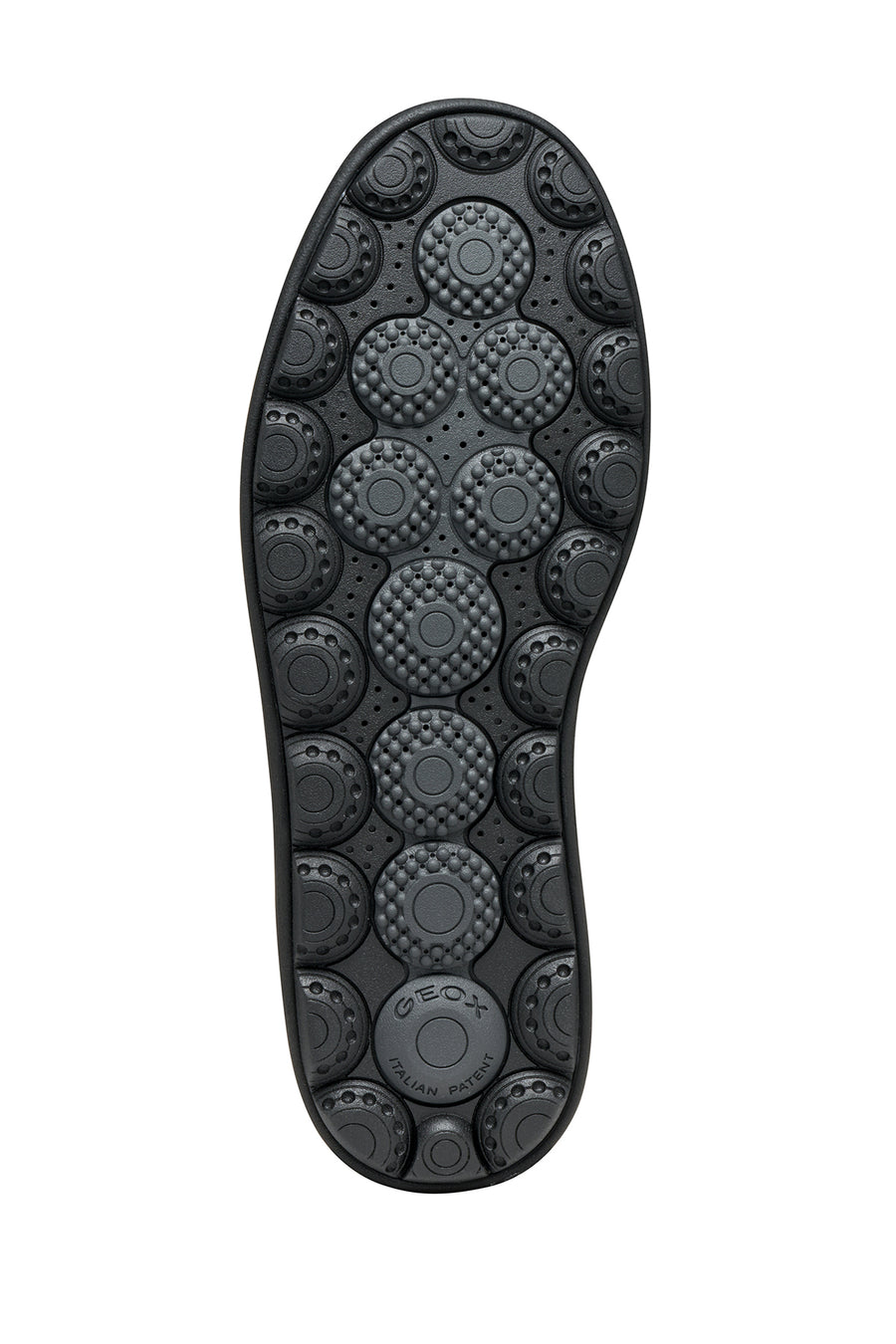 Geox Men Black U Spherica Ecub-1.1 B Abx Lace-up Leather Sneaker