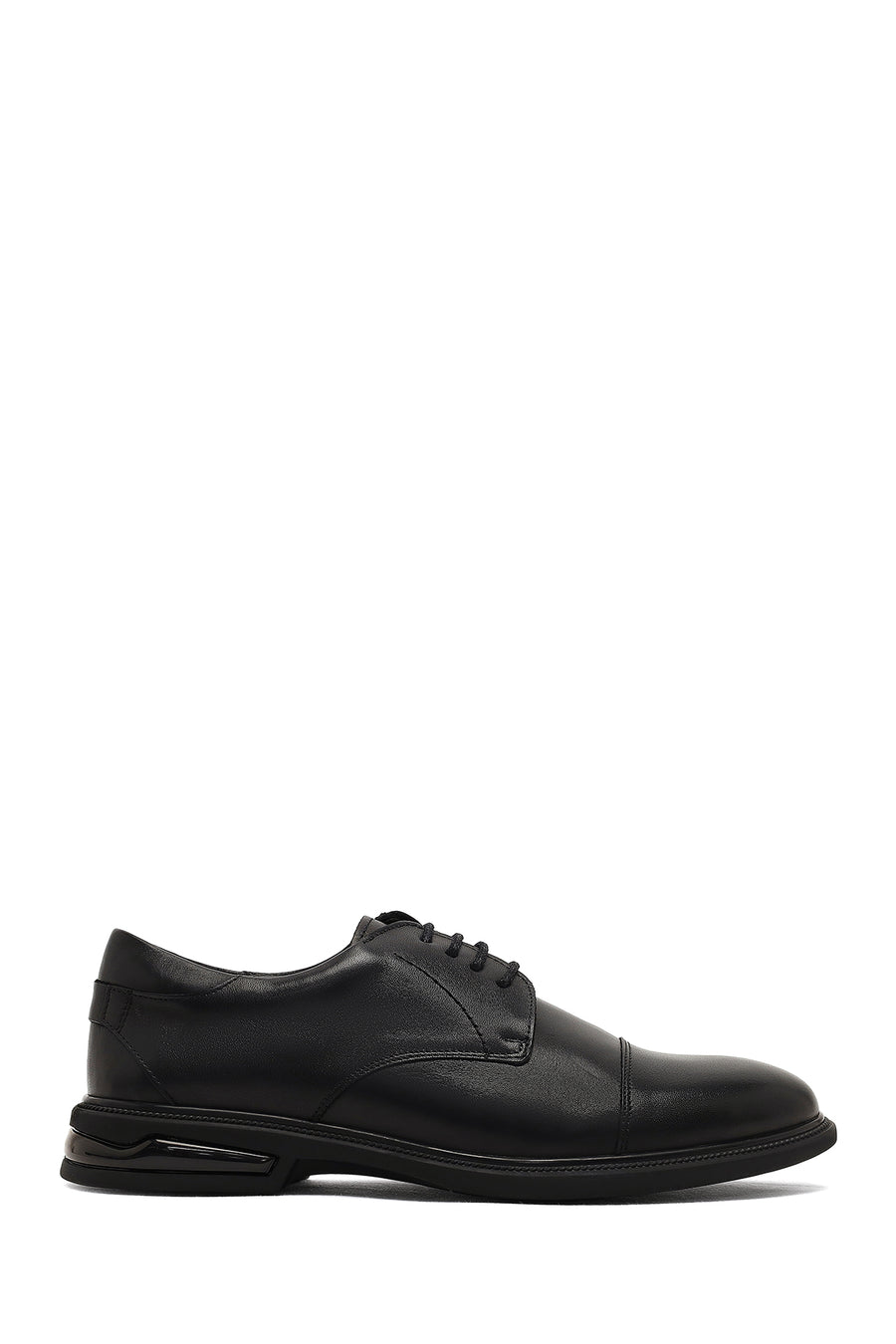 Men's Black Lace-up Leather Casual Shoes 25WFD671318 | Derimod
