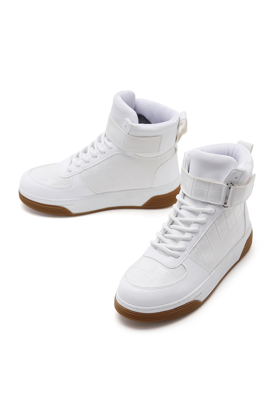 Women's White High Top Sneaker