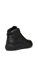 Geox Men Black U Nebula+Grip B Abx B - Le+Gbk Lace Leather Outdoor Boot | Derimod