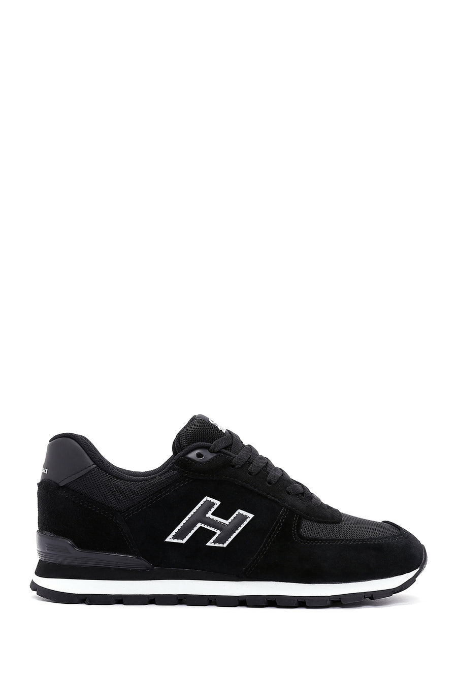 Hammer Jack Men's Black Peru Suede Leather Sneaker 102 19250-M | Derimod