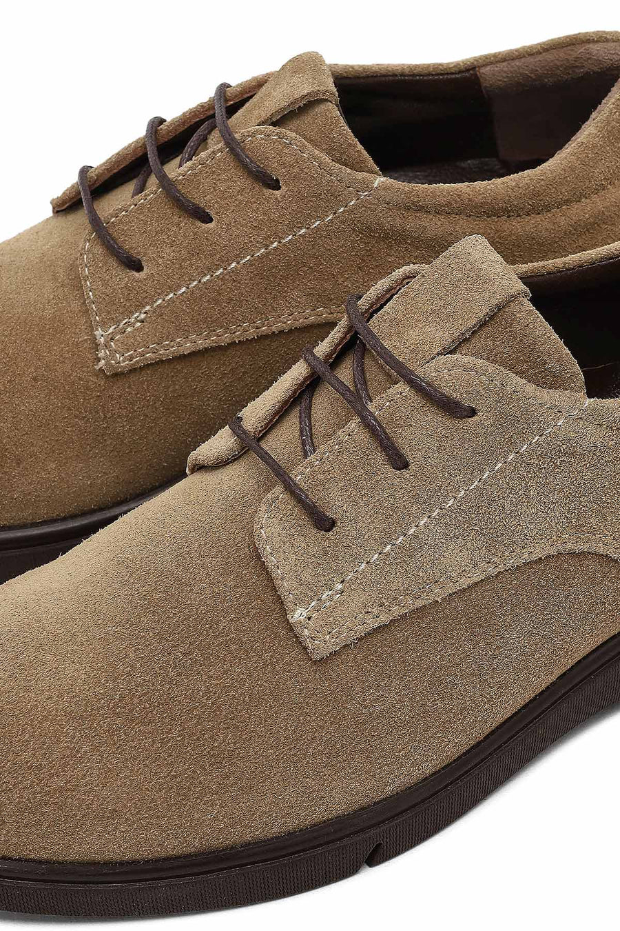Women's Mink Suede Leather Masculine Shoe
