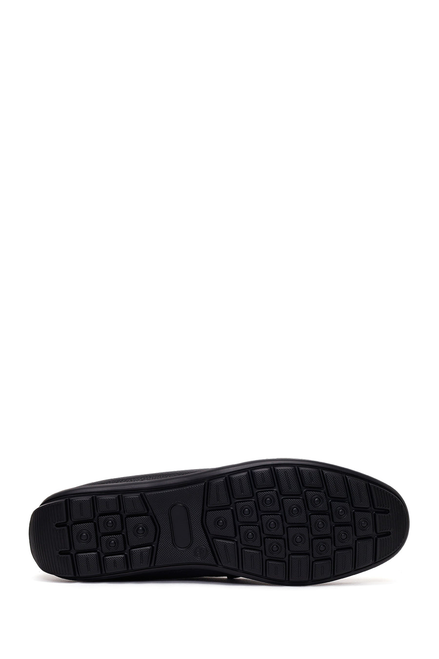 Erkek Siyah Deri Loafer