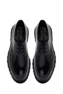 Men's Black Lace Up Leather Casual Shoes | Derimod