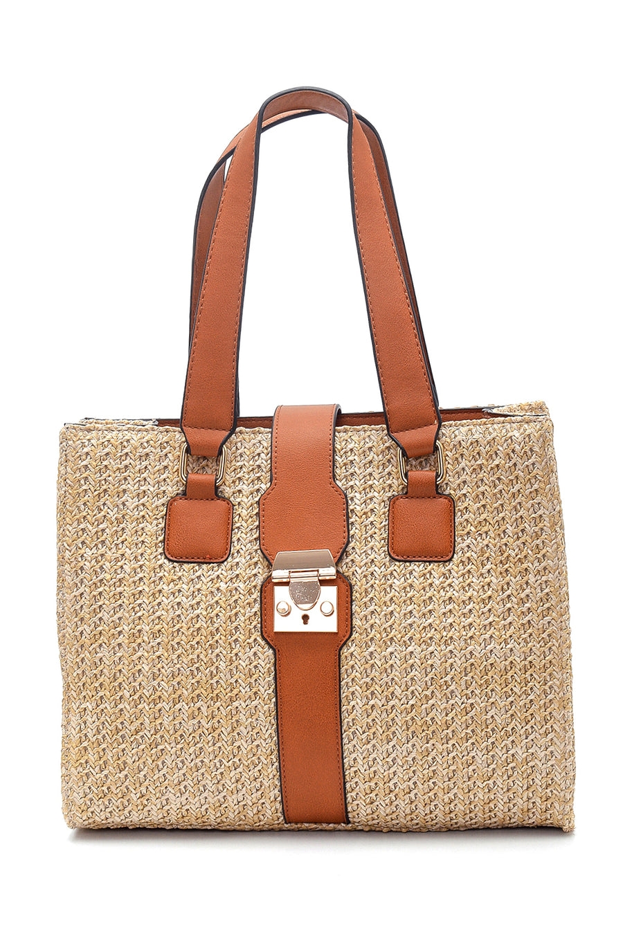 Women's Straw Shoulder Bag 21SBD2713M7 | Derimod