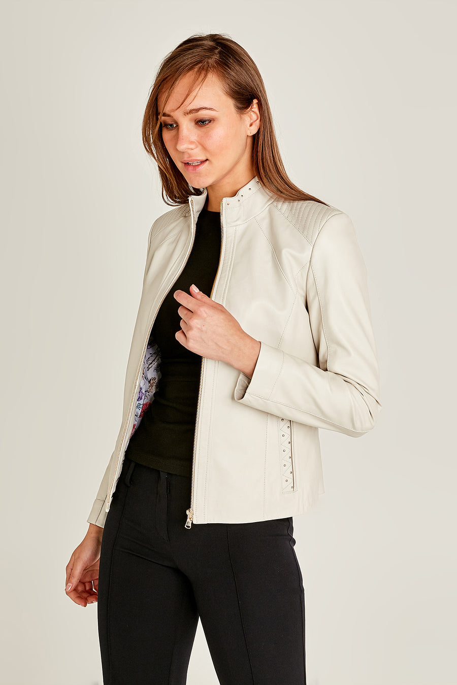 Grace Women's Leather Jacket