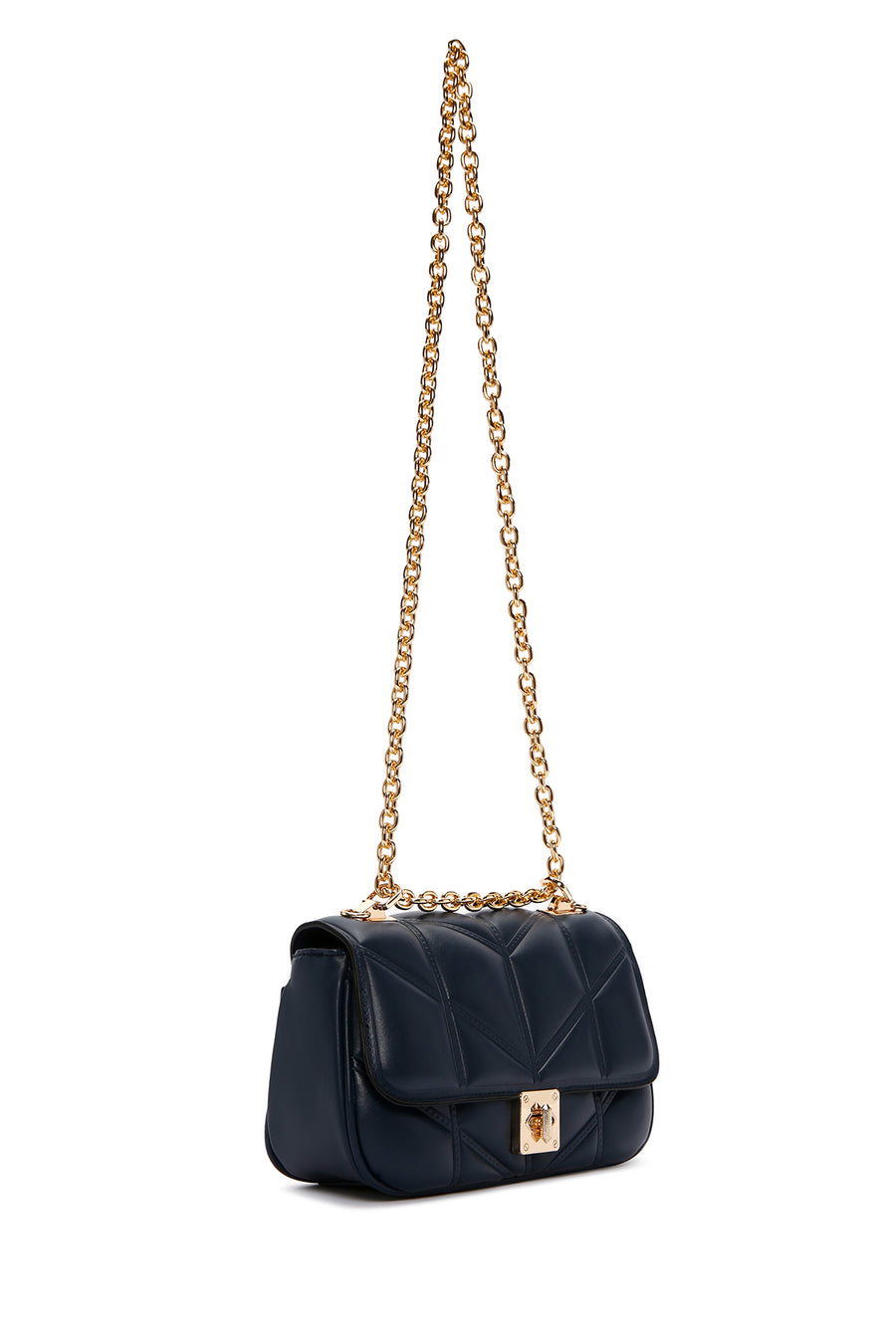 Women's Navy Blue Long Strap Crossbody Bag