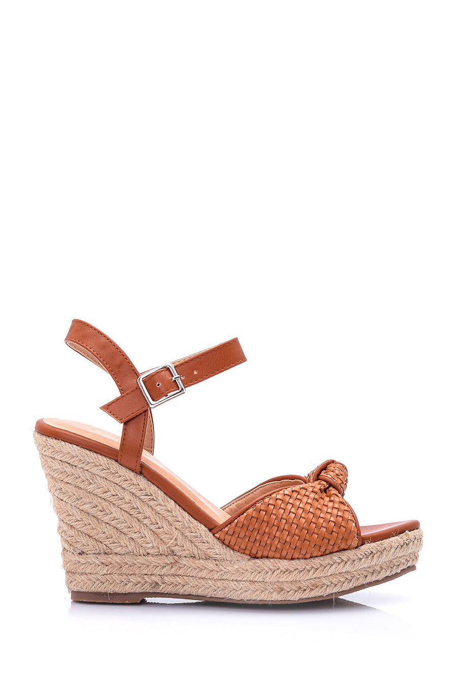 Kadın Dolgu Topuklu Sandalet 19SFE213814 | Derimod