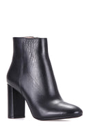 High Heeled Women's Leather Boots | Derimod