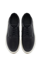 Men's Black Lace-up Leather Casual Shoes | Derimod