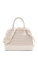 Women's Beige Long Strap Knitted Shoulder Bag | Derimod