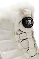 Derimod Dry Women's Cream Laced Thick Soled Waterproof Outdoor Boots | Derimod