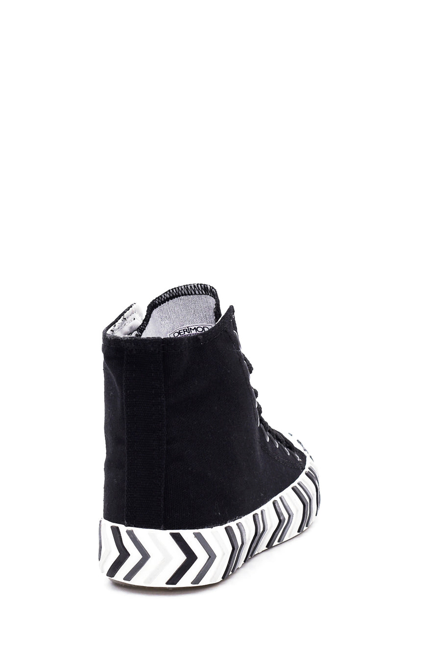 Women's Black High Top Sneaker