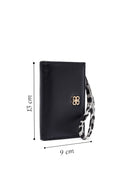 Women's Black Leopard Wallet | Derimod