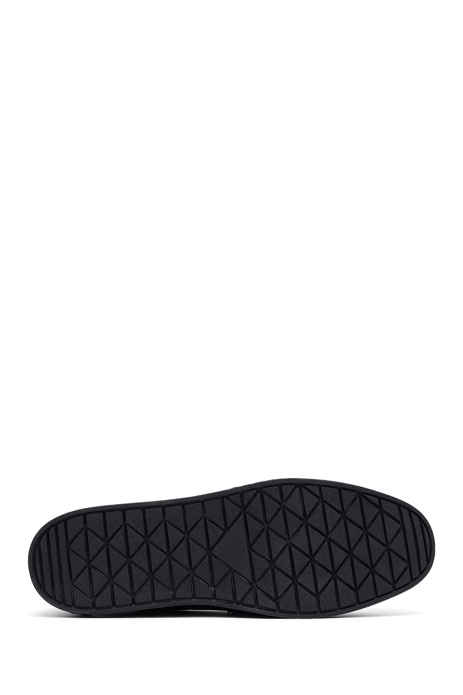 Woman Black Buckle Leather Loafer