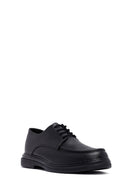 Male Black Lace-up Leather Casual Shoes | Derimod
