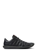 Camper Men's Black Beetle Trek Leather Shoes | Derimod