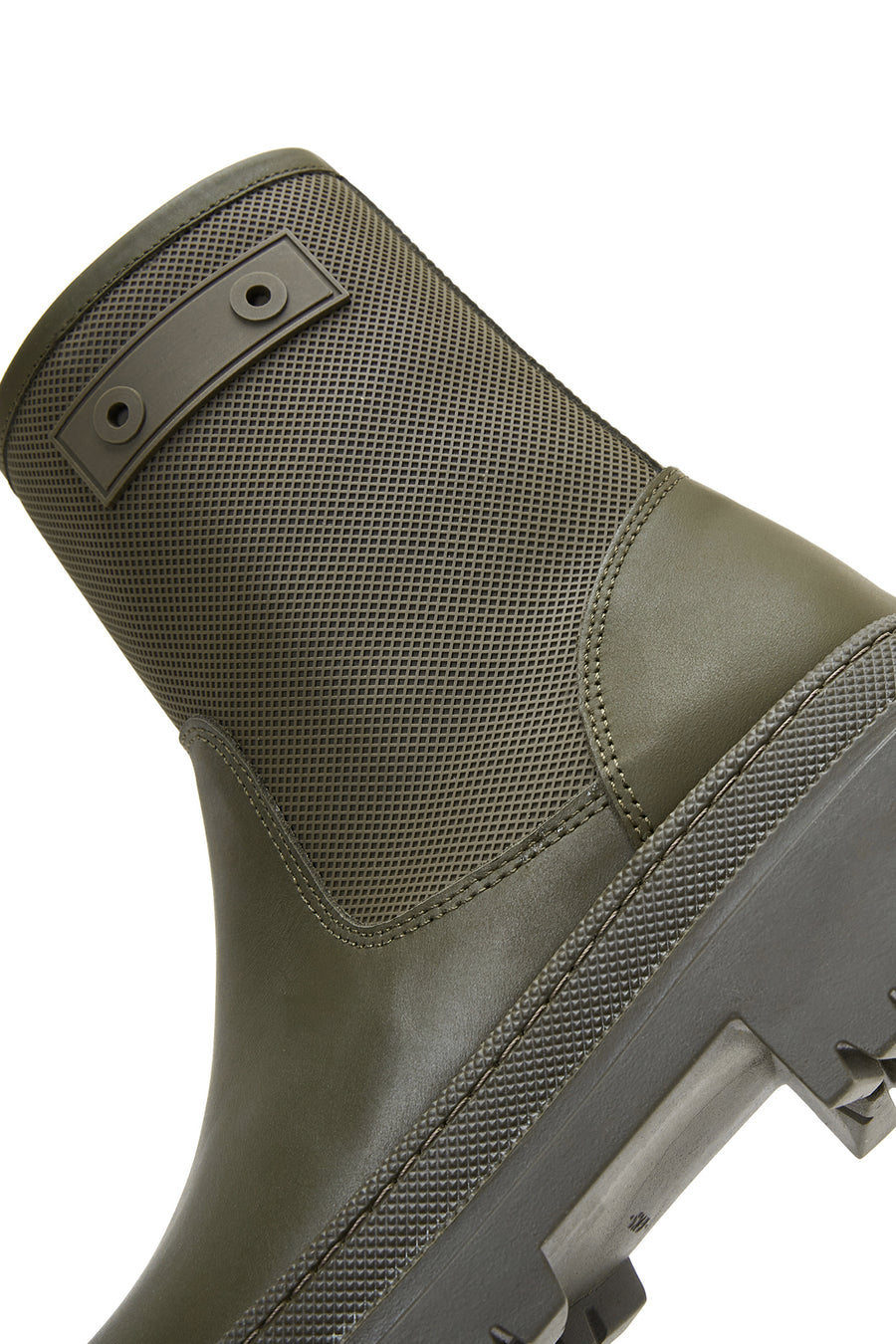 Women's Khaki Leather Boots