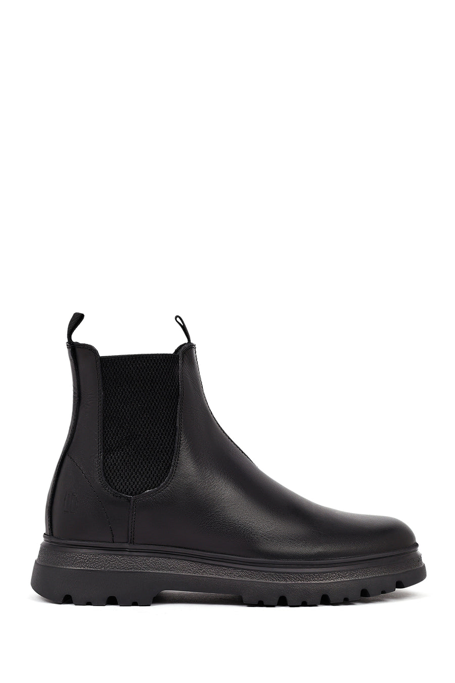 Male Black Leather Chelsea Boots WM600008DV | Derimod