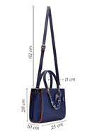 Women's Navy Blue Long Strap Accessory Handbag | Derimod