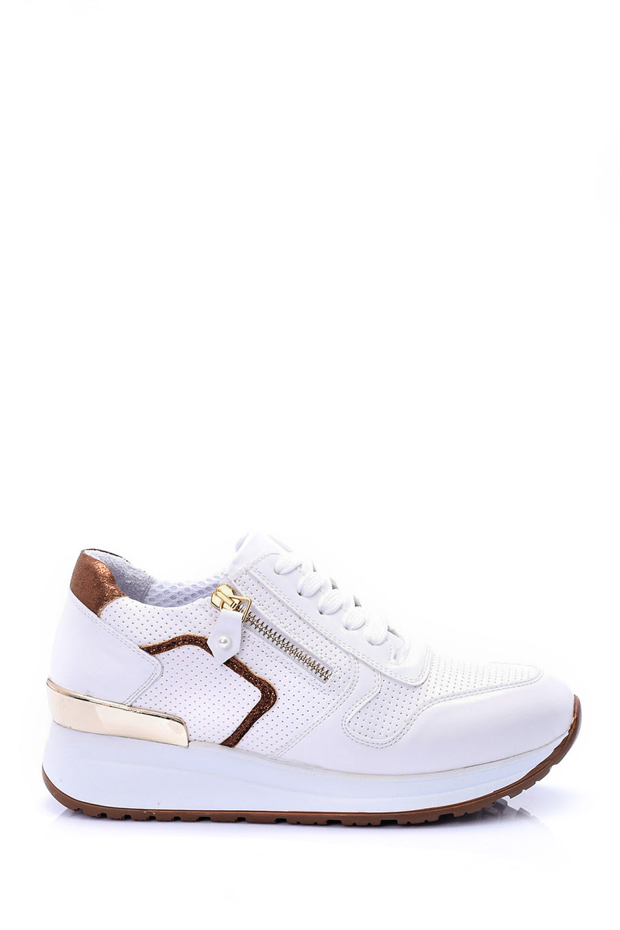 Kadın Fermuar Detaylı Sneaker 19SFE120914 | Derimod