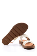 Women's Straw Look Sandals | Derimod