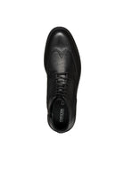 Geox Men's Black Walk Pleasure C Lace-Up Leather Boots | Derimod