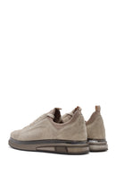 Male Beige Lace-up Suede Leather Sneaker | Derimod