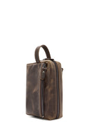Men's Mink Leather Handbag | Derimod