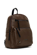 Women's Tan Casual Backpack | Derimod