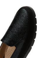 Kadın Siyah Deri Comfort Loafer | Derimod