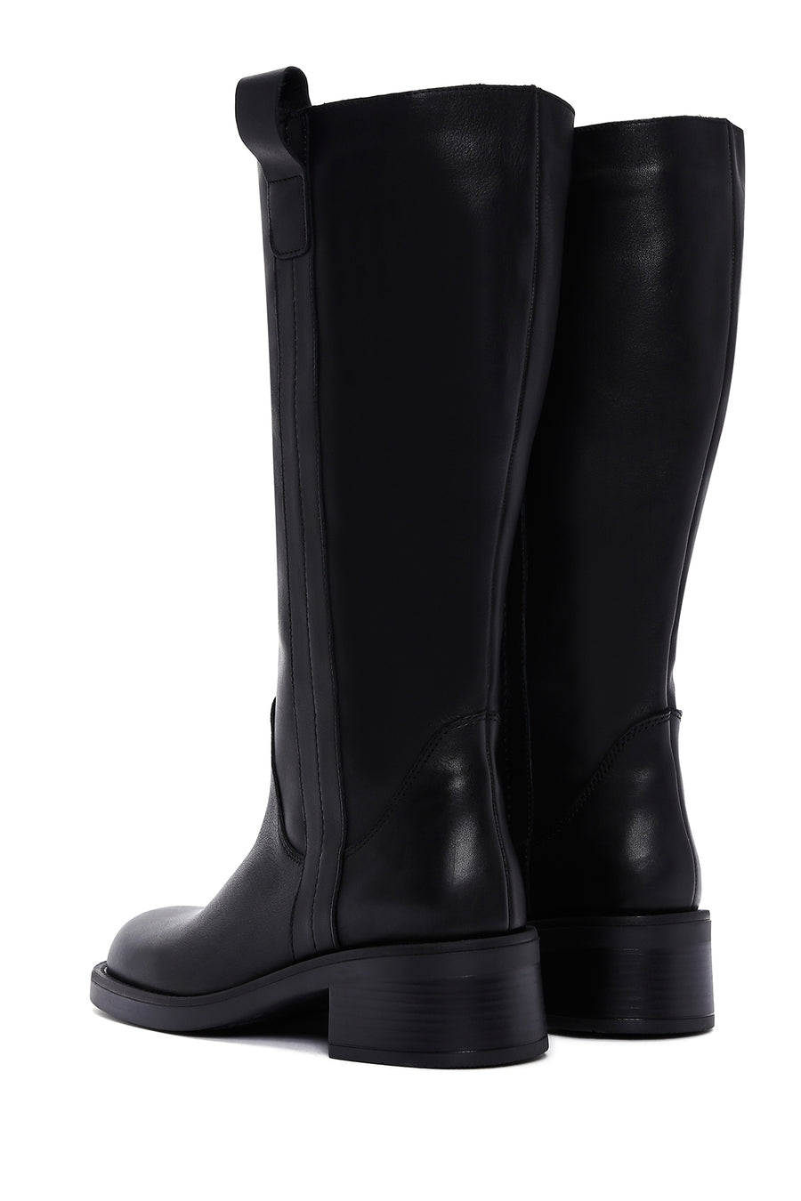 Women's Black Leather Boots