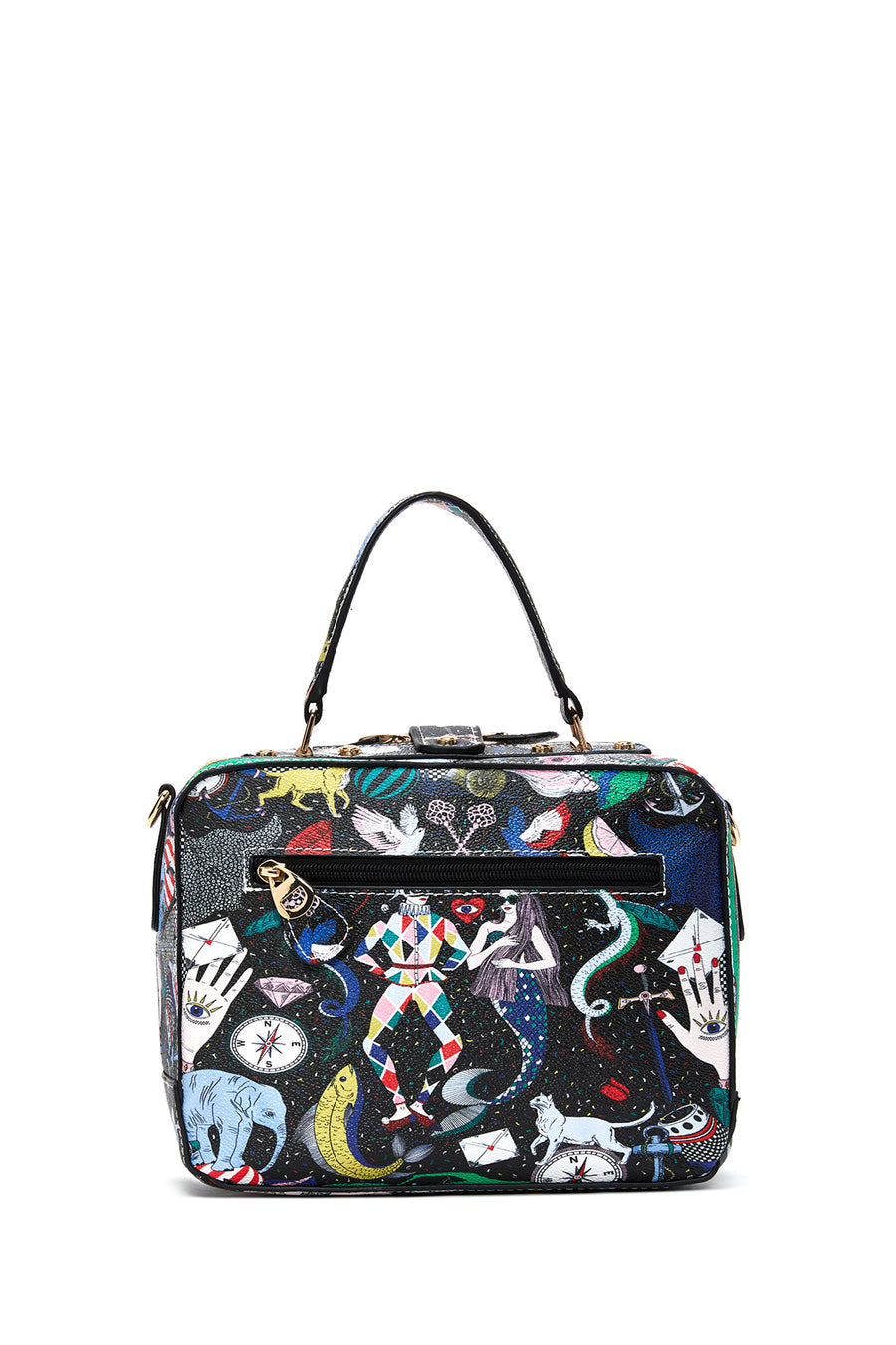 Women's Black Shoulder Bag
