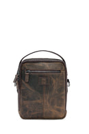 Men's Mink Leather Messenger Bag | Derimod