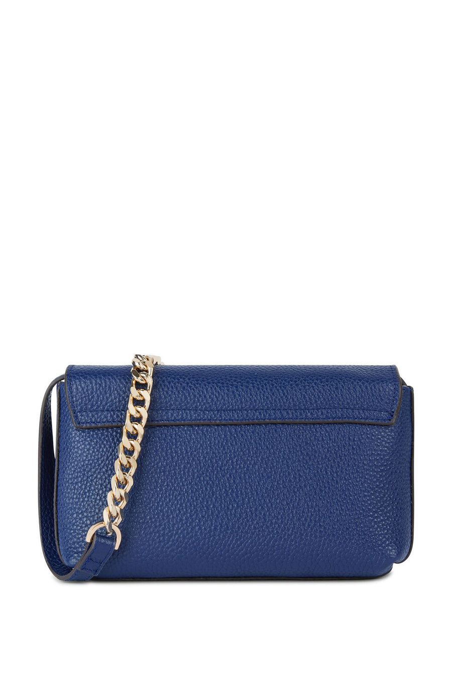 Geox Women's Navy Blue Liliane Long Strap Leather Crossbody Bag