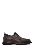 Male Brown Lace-up Leather Casual Shoes | Derimod