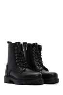 Women's Black Zippered Boots | Derimod
