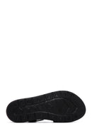 Kadın Siyah Deri Comfort Sandalet | Derimod