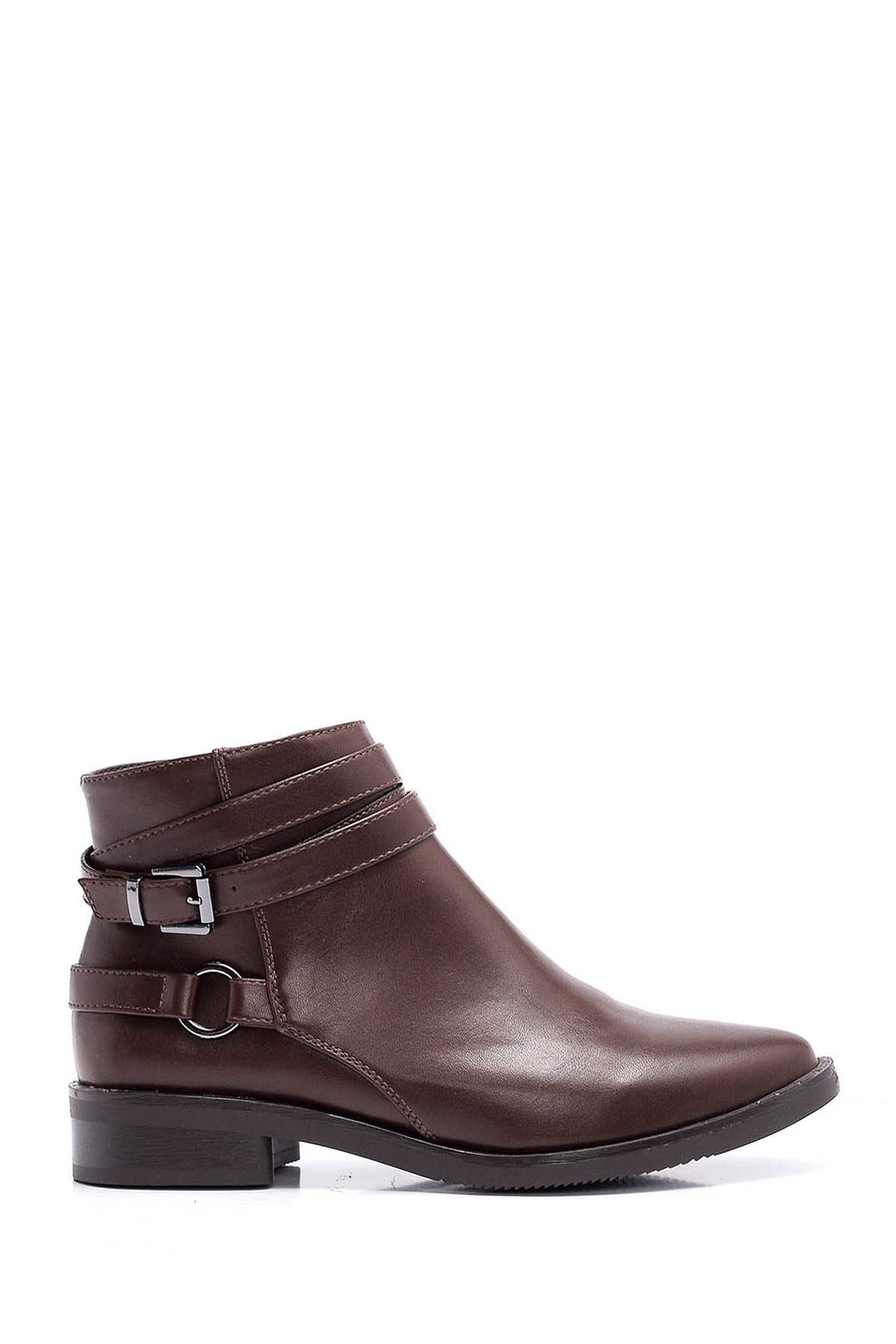 Women's Buckle Detailed Boots 18WFE193918 | Derimod