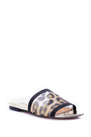 Women's Leopard Patterned Slippers | Derimod
