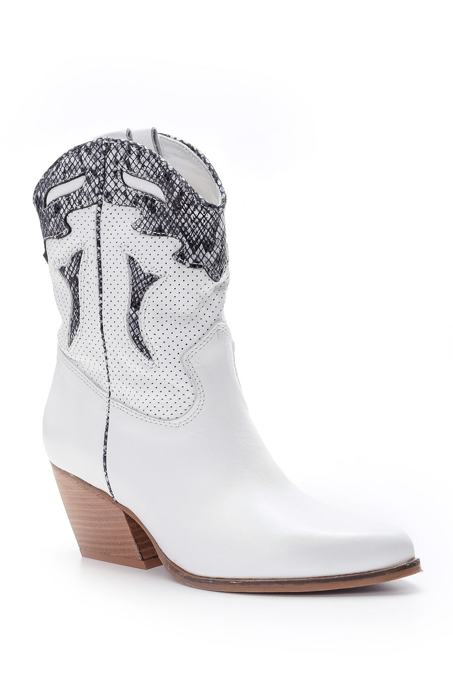 Women's Crocodile Detailed Boots