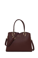Woman Burgundy Long-Strap Shoulder Bag | Derimod