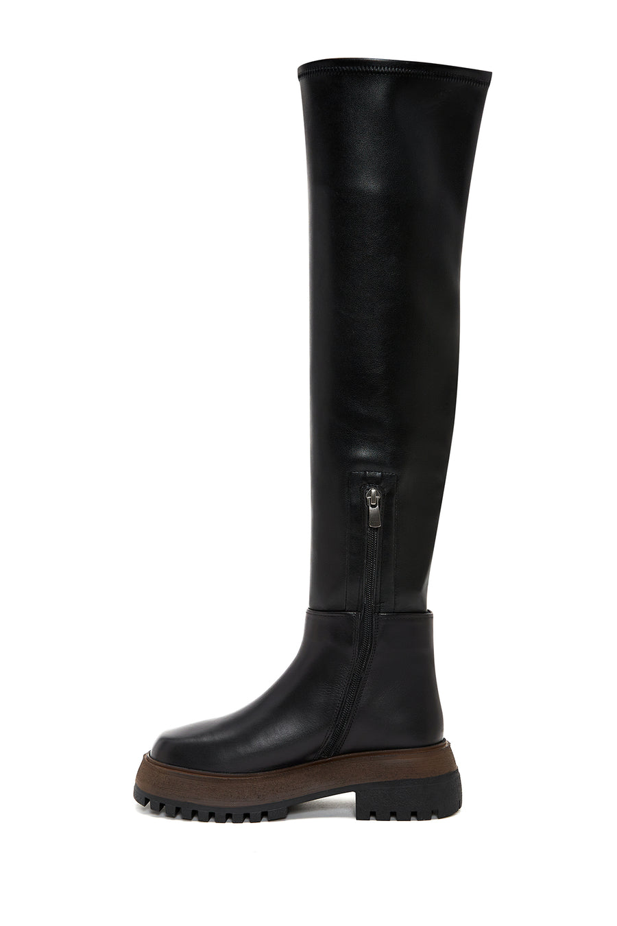 Women's Black Leather Boots